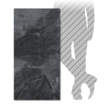 Płyta winylowa SPC Dark Rock 60x120 cm