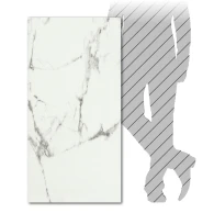 Płyta winylowa SPC Marble Snow 60x120 cm