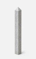 G602 Palisada Słup Granitowy 180X20X20 Płomieniowany