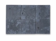 Płytka Kadappa Black Limestone Pół-szlifowana Bębnowana 20x20x1,5 cm