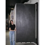 Fornir kamienny Black Slate 122x305x0,2 cm