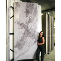 Płyta Węglowa WPC Grey Wave Błyszcząca 280x112 cm