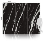 Płyta Węglowa WPC Nero Matowa - 3,13 m² - 280x112 cm